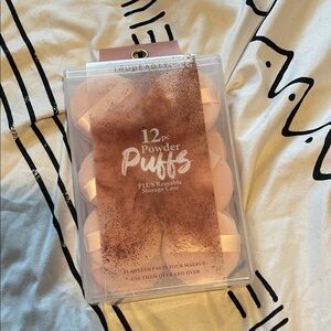 Pink Powder Puffs Set